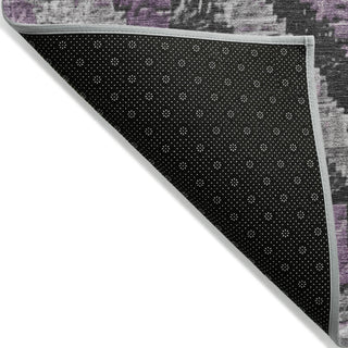Piper Looms Chantille Aztec ACN1890 Lavender Machine Washable Area Rug Backing Image