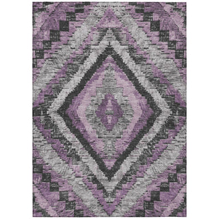 Piper Looms Chantille Aztec ACN1890 Lavender Machine Washable Area Rug main image