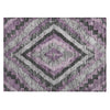 Piper Looms Chantille Aztec ACN1890 Lavender Machine Washable Area Rug Scatter Main Image