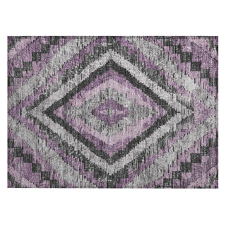 Piper Looms Chantille Aztec ACN1890 Lavender Machine Washable Area Rug Scatter Main Image