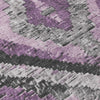 Piper Looms Chantille Aztec ACN1890 Lavender Machine Washable Area Rug Swatch Image