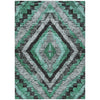 Piper Looms Chantille Aztec ACN1890 Seafoam Machine Washable Area Rug main image