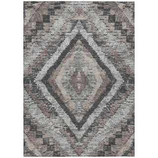 Piper Looms Chantille Aztec ACN1890 Taupe Machine Washable Area Rug main image