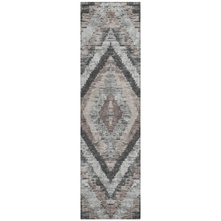 Piper Looms Chantille Aztec ACN1890 Taupe Machine Washable Area Rug Runner Main Image