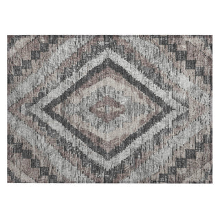 Piper Looms Chantille Aztec ACN1890 Taupe Machine Washable Area Rug Scatter Main Image