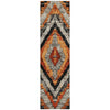 Piper Looms Chantille Aztec ACN1890 Terracotta Machine Washable Area Rug Runner Main Image