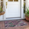 Piper Looms Chantille Aztec ACN1891 Blush Machine Washable Area Rug Scatter Outdoor Lifestyle Image Feature