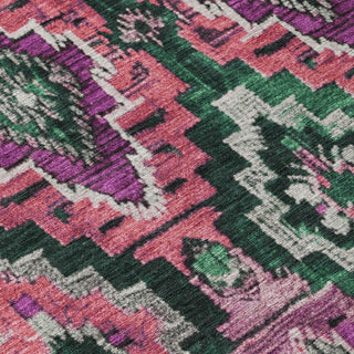 Piper Looms Chantille Aztec ACN1891 Blush Machine Washable Area Rug Swatch Image