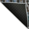 Piper Looms Chantille Aztec ACN1891 Brown Machine Washable Area Rug Backing Image