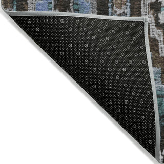 Piper Looms Chantille Aztec ACN1891 Brown Machine Washable Area Rug Backing Image