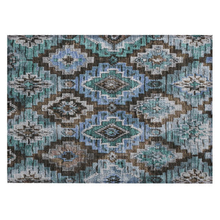 Piper Looms Chantille Aztec ACN1891 Brown Machine Washable Area Rug Scatter Main Image