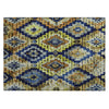 Piper Looms Chantille Aztec ACN1891 Navy Machine Washable Area Rug Scatter Main Image