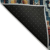Piper Looms Chantille Aztec ACN1891 Rust Machine Washable Area Rug Backing Image