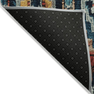 Piper Looms Chantille Aztec ACN1891 Rust Machine Washable Area Rug Backing Image