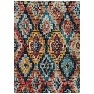 Piper Looms Chantille Aztec ACN1891 Rust Machine Washable Area Rug main image