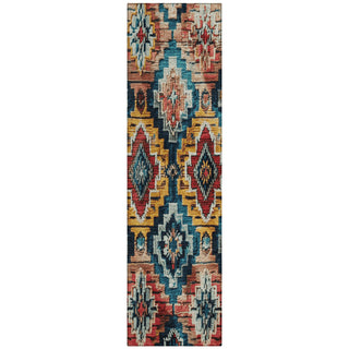 Piper Looms Chantille Aztec ACN1891 Rust Machine Washable Area Rug Runner Main Image