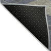 Piper Looms Chantille Swirls ACN1892 Denim Machine Washable Area Rug Backing Image
