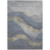 Piper Looms Chantille Swirls ACN1892 Denim Machine Washable Area Rug main image