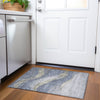 Piper Looms Chantille Swirls ACN1892 Denim Machine Washable Area Rug Scatter Lifestyle Image Feature