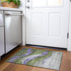 Piper Looms Chantille Swirls ACN1892 Olive Machine Washable Area Rug Scatter Lifestyle Image Feature