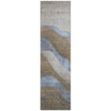 Piper Looms Chantille Swirls ACN1892 Taupe Machine Washable Area Rug Runner Main Image