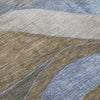 Piper Looms Chantille Swirls ACN1892 Taupe Machine Washable Area Rug Swatch Image