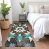 Piper Looms Chantille Aztec ACN1893 Brown Machine Washable Area Rug Runner Lifestyle Image Feature