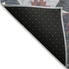 Piper Looms Chantille Aztec ACN1893 Charcoal Machine Washable Area Rug Backing Image