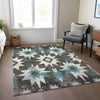 Piper Looms Chantille Aztec ACN1893 Coffee Machine Washable Area Rug Lifestyle Image Feature