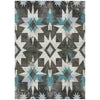 Piper Looms Chantille Aztec ACN1893 Coffee Machine Washable Area Rug main image