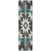 Piper Looms Chantille Aztec ACN1893 Coffee Machine Washable Area Rug Runner Main Image