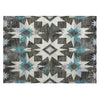 Piper Looms Chantille Aztec ACN1893 Coffee Machine Washable Area Rug Scatter Main Image