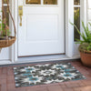Piper Looms Chantille Aztec ACN1893 Coffee Machine Washable Area Rug Scatter Outdoor Lifestyle Image Feature