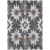 Piper Looms Chantille Aztec ACN1893 Graphite Machine Washable Area Rug main image