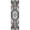 Piper Looms Chantille Aztec ACN1893 Graphite Machine Washable Area Rug Runner Main Image