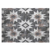 Piper Looms Chantille Aztec ACN1893 Graphite Machine Washable Area Rug Scatter Main Image