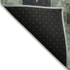 Piper Looms Chantille Aztec ACN1894 Aloe Machine Washable Area Rug Backing Image