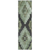 Piper Looms Chantille Aztec ACN1894 Aloe Machine Washable Area Rug Runner Main Image