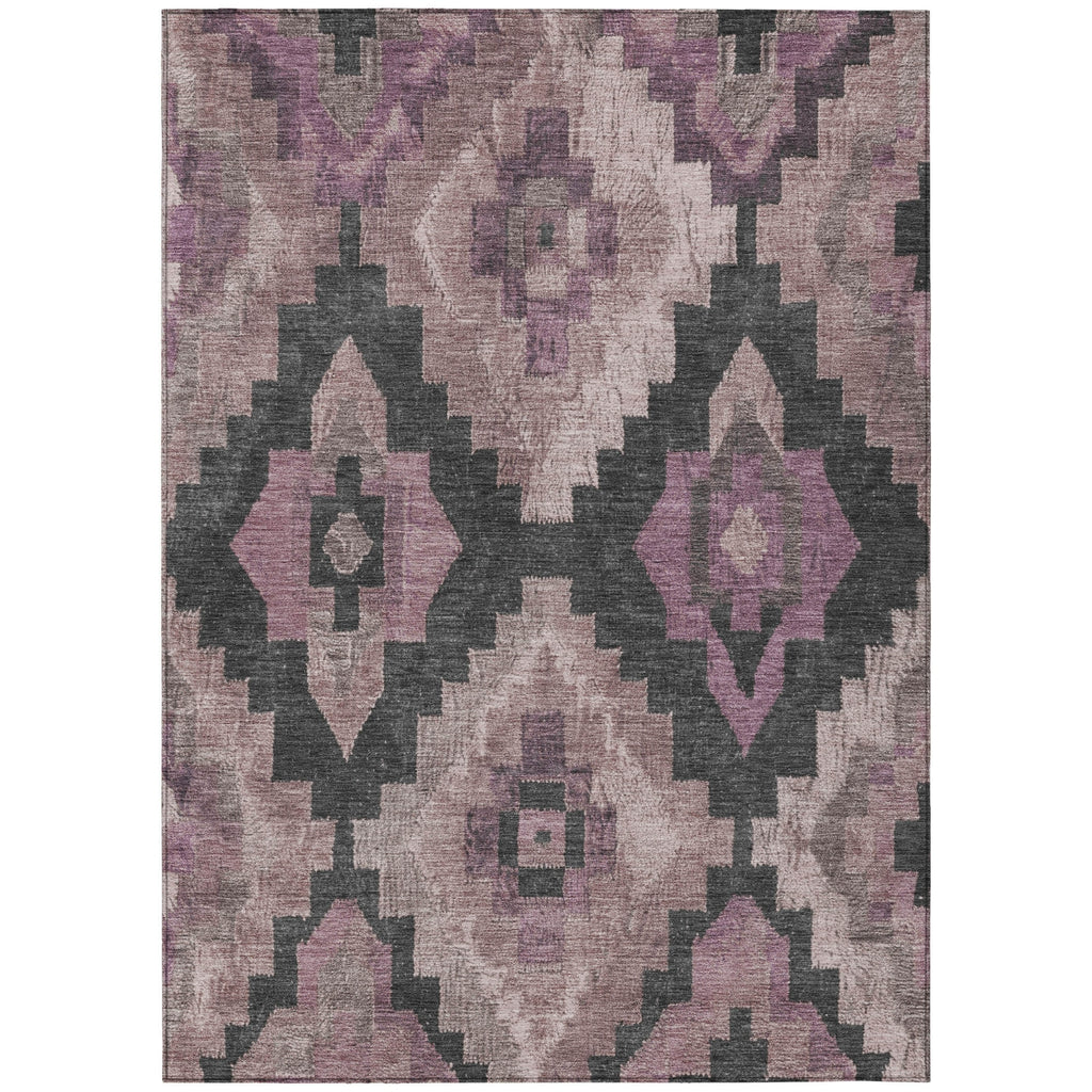 Piper Looms Chantille Aztec ACN1894 Blush Machine Washable Area Rug main image