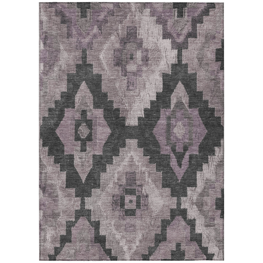 Piper Looms Chantille Aztec ACN1894 Lavender Machine Washable Area Rug main image