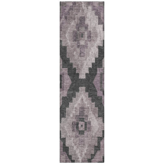 Piper Looms Chantille Aztec ACN1894 Lavender Machine Washable Area Rug Runner Main Image