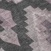 Piper Looms Chantille Aztec ACN1894 Lavender Machine Washable Area Rug Swatch Image