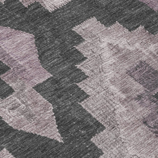 Piper Looms Chantille Aztec ACN1894 Lavender Machine Washable Area Rug Swatch Image