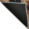 Piper Looms Chantille Aztec ACN1894 Rust Machine Washable Area Rug Backing Image