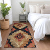 Piper Looms Chantille Aztec ACN1894 Rust Machine Washable Area Rug Runner Lifestyle Image Feature