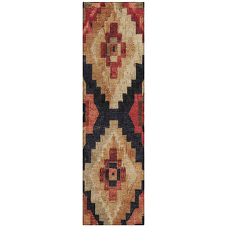 Piper Looms Chantille Aztec ACN1894 Rust Machine Washable Area Rug Runner Main Image