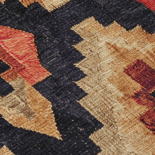 Piper Looms Chantille Aztec ACN1894 Rust Machine Washable Area Rug Swatch Image