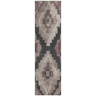 Piper Looms Chantille Aztec ACN1894 Taupe Machine Washable Area Rug Runner Main Image