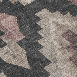 Piper Looms Chantille Aztec ACN1894 Taupe Machine Washable Area Rug Swatch Image