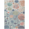 Piper Looms Chantille Geometric ACN1895 Denim Machine Washable Area Rug main image